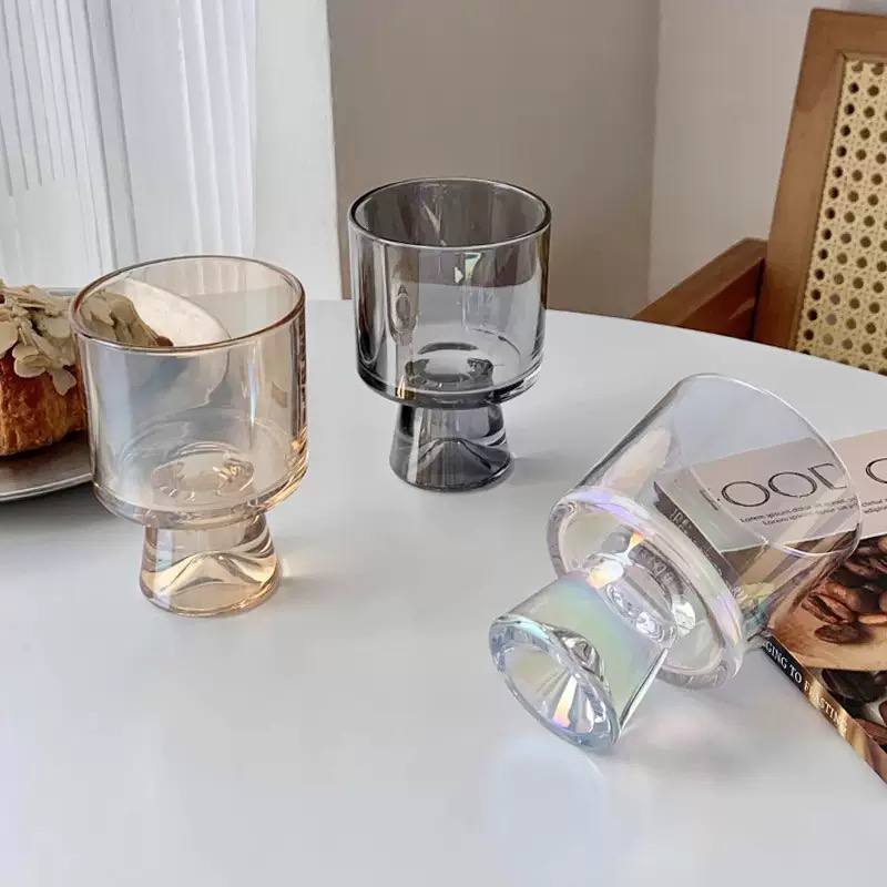 لیوان شیشه‌ای طرح کوهستان بسته 48 عددی