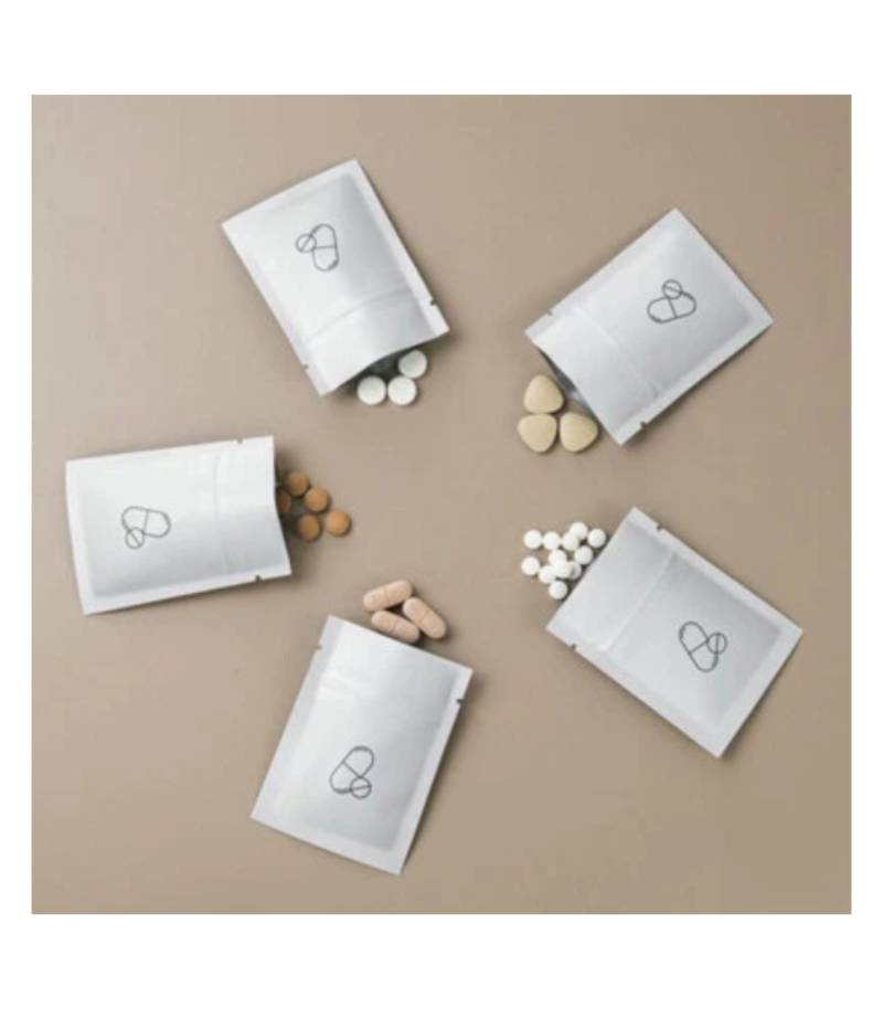 کیسه نگهدارنده آلومینیومی قرص پک 100 تایی