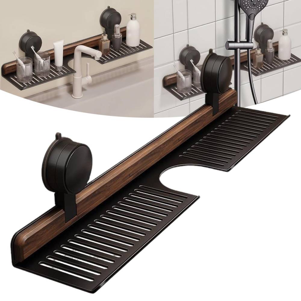 شلف دیواری چسبی سایز 40 سانتی متر