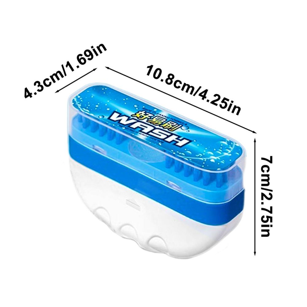 برس تمیزکننده کفش و کتانی مدل مخزن‌دار