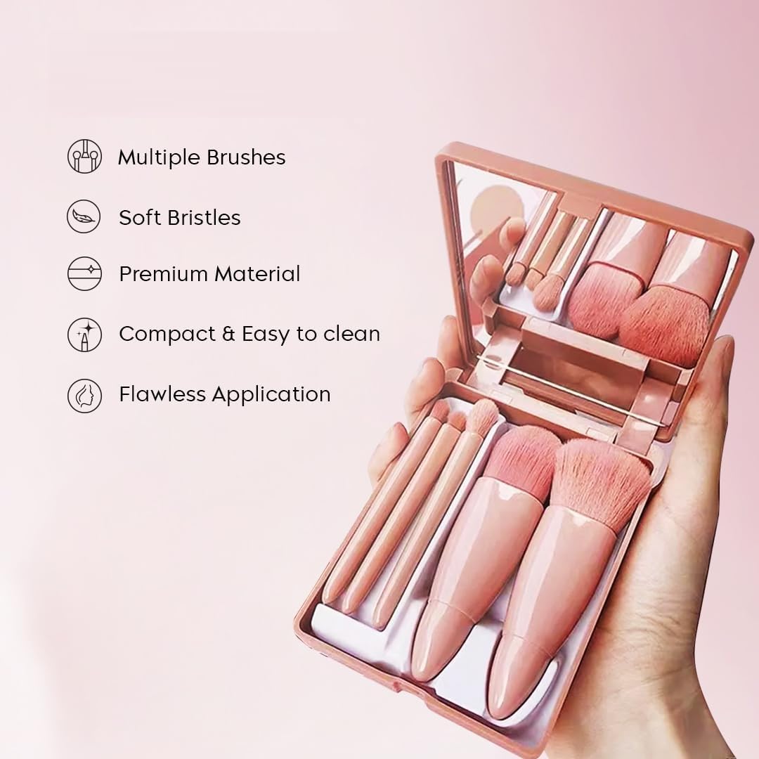 پک براش آرایشی mirror مدل 5 تکه