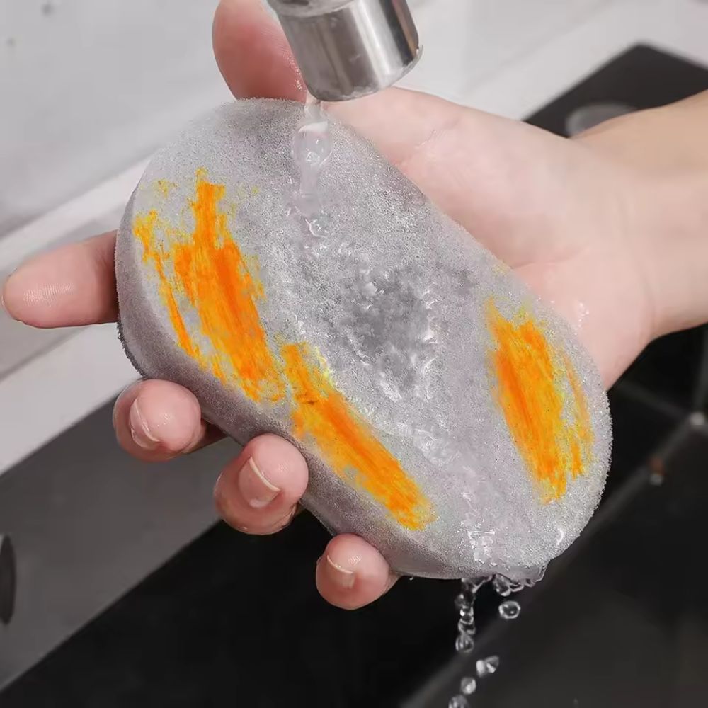 اسفنج ظرفشویی جادویی سه‌لایه بسته 5 عددی