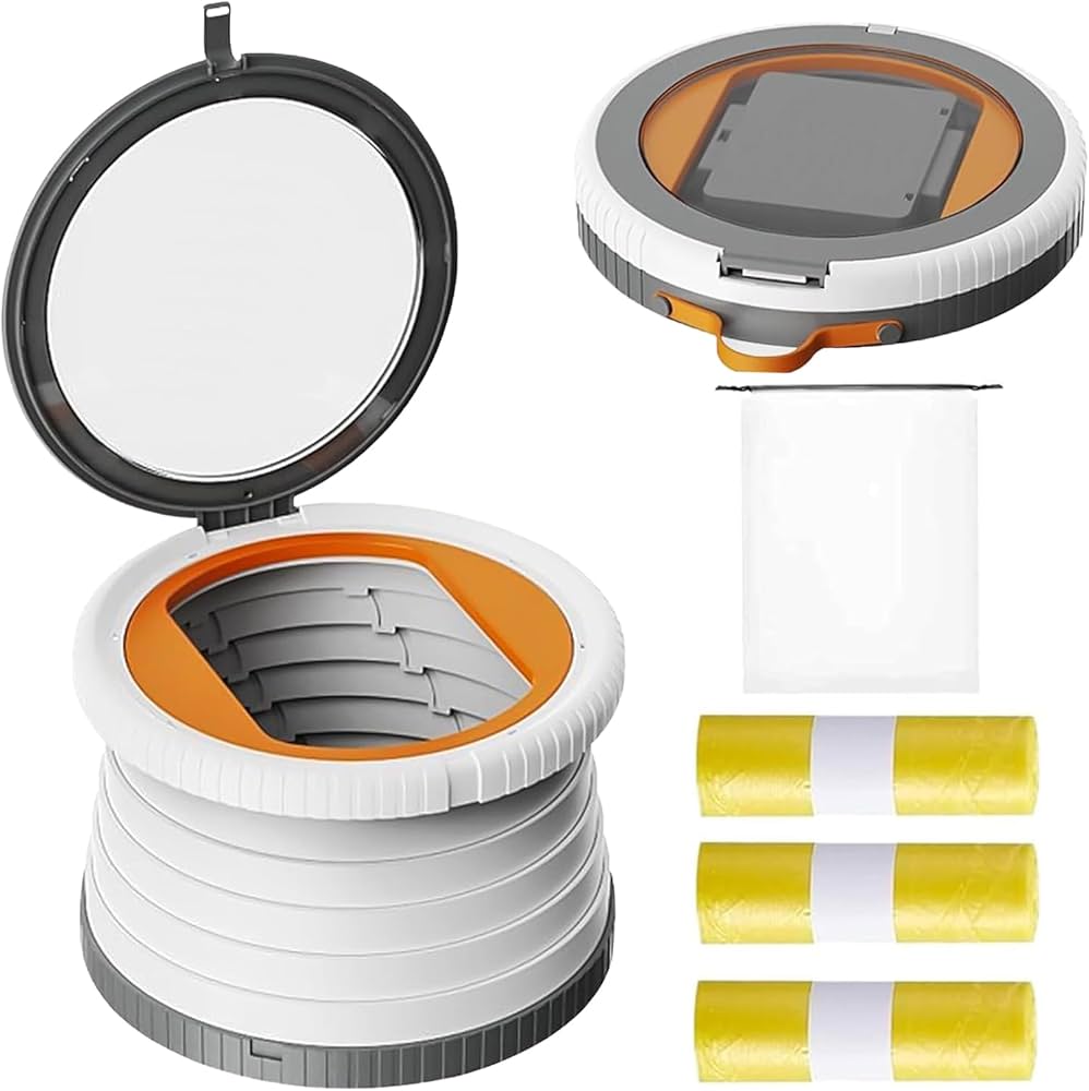 صندلی توالت قابل‌حمل و تاشو