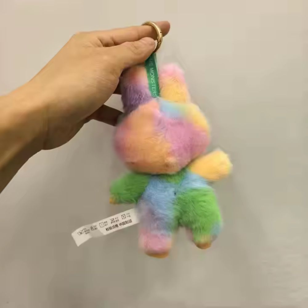 چارم بگ لبوبو طرح رنگین‌کمانی