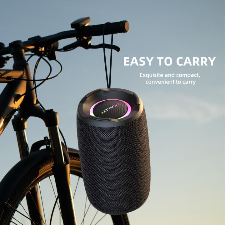 اسپیکر بلوتوثی zealot قابل حمل M2 مدل RGB