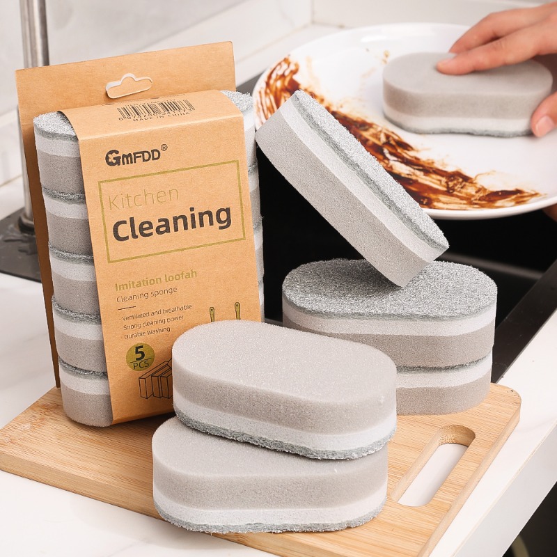 اسفنج ظرفشویی جادویی سه‌لایه بسته 5 عددی