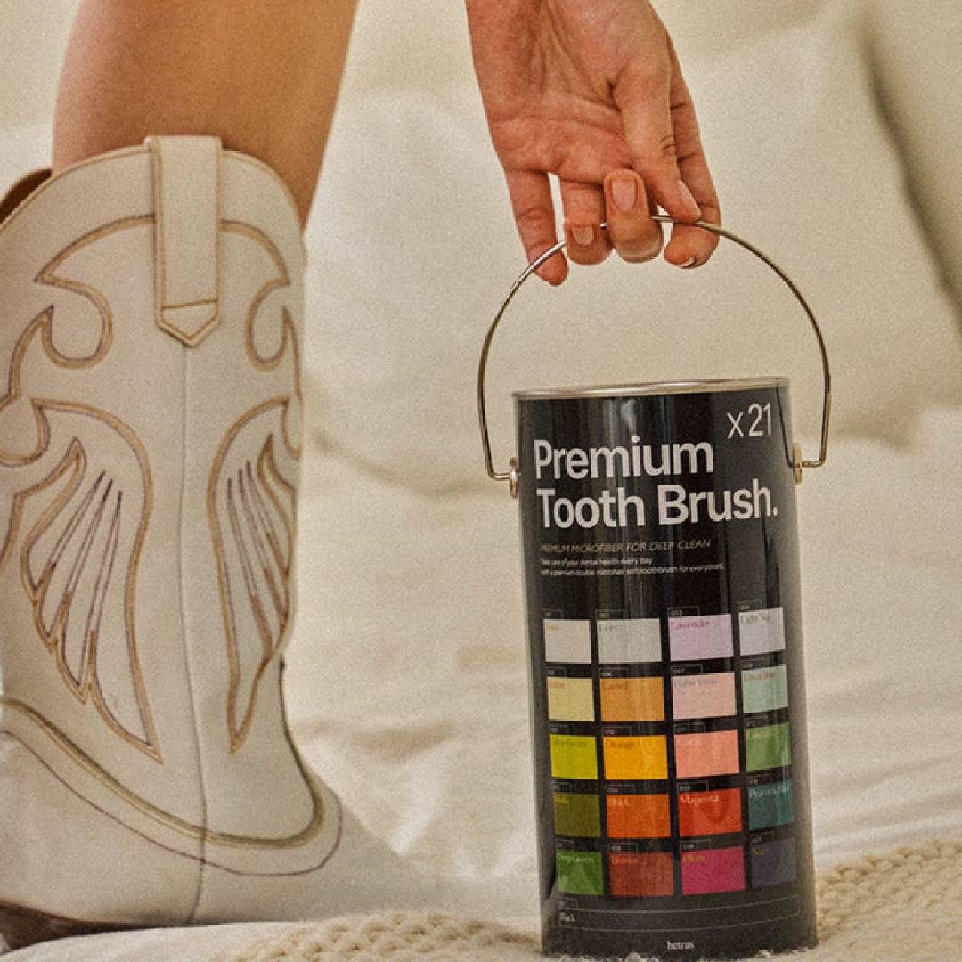 ست 21 عددی مسواک Hetras مدل Premium 