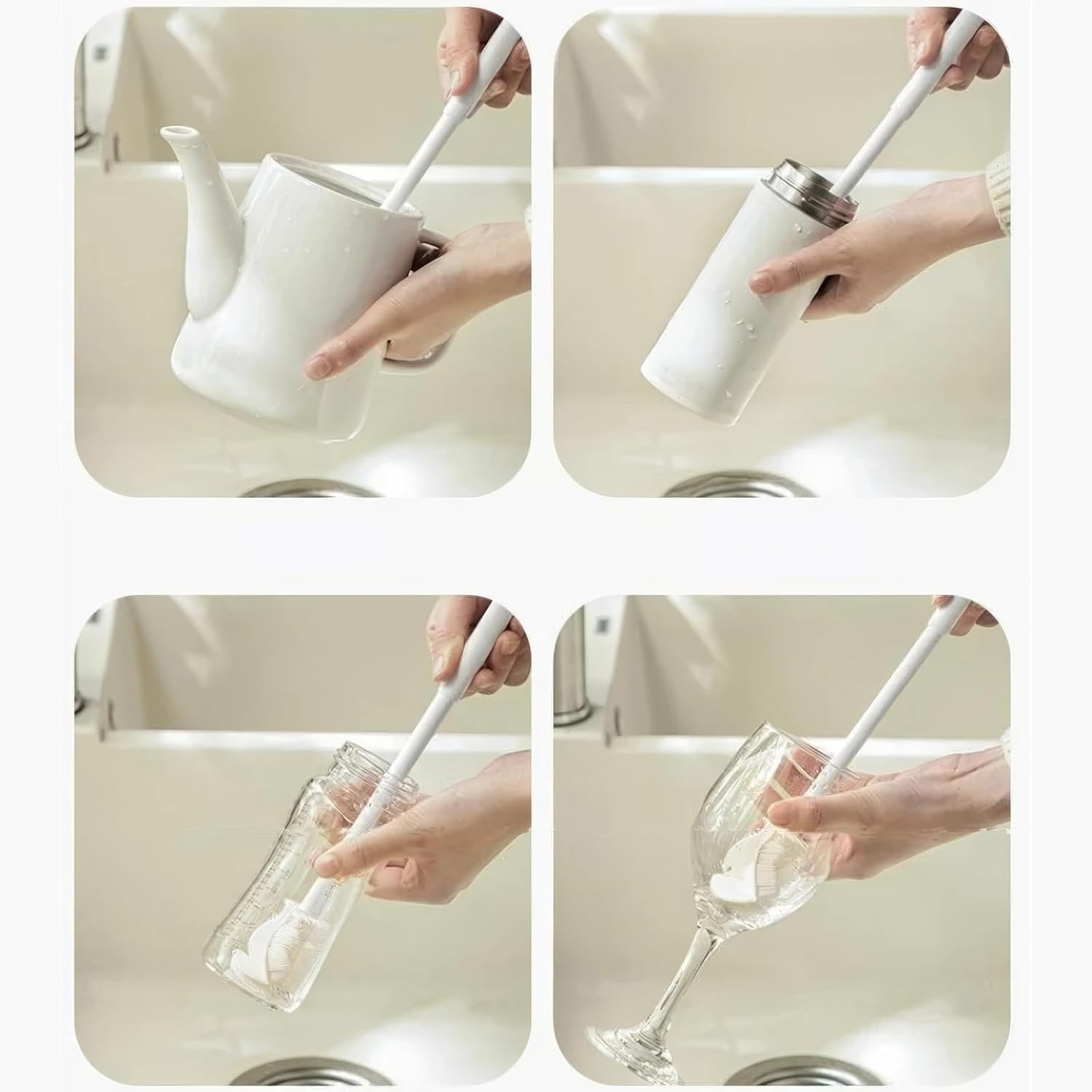 فرچه شستشوی سیلیکونی ایکیا مدل 90 درجه 