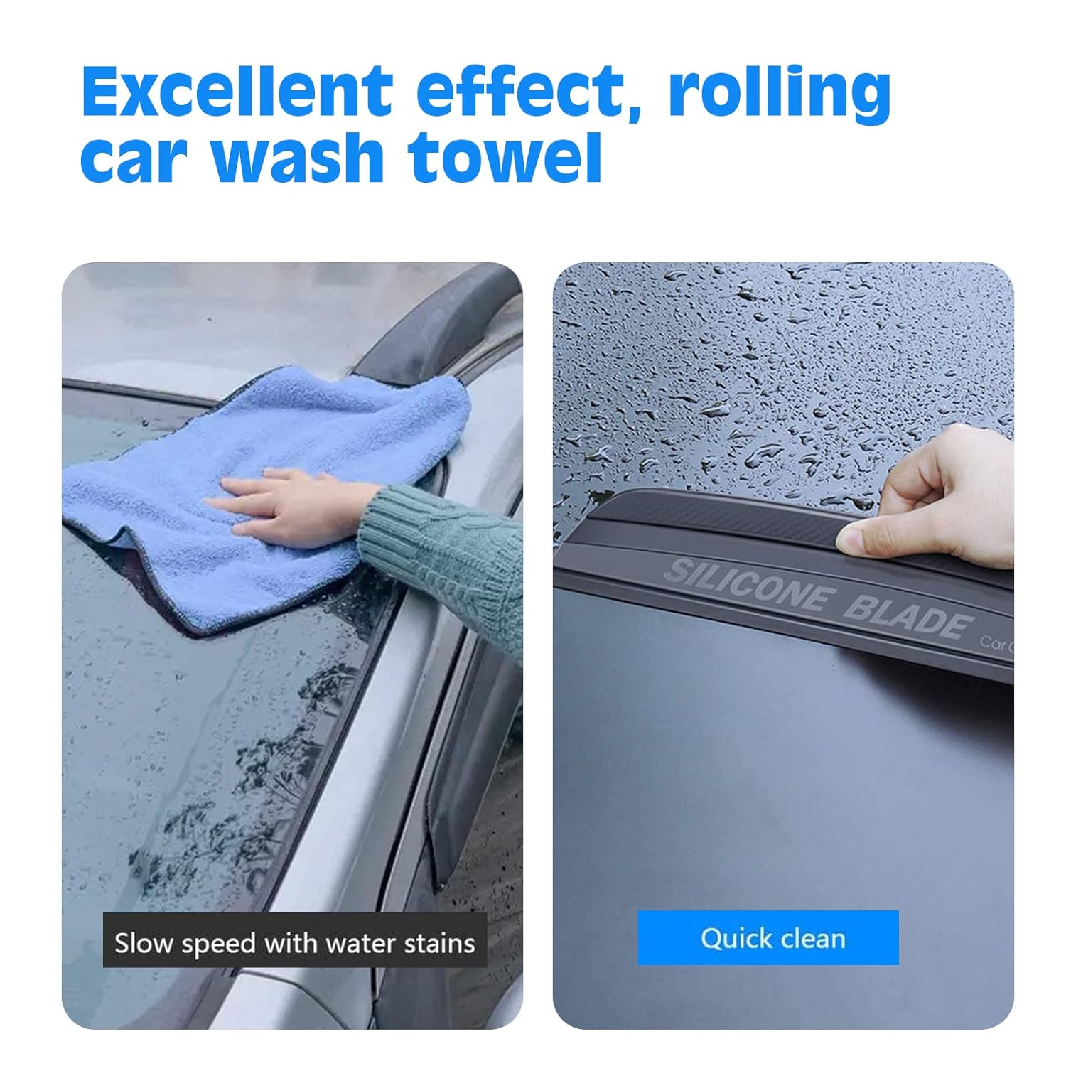 تیغه خشک‌کن سیلیکونی شستشوی خودرو مدل Silicone Blade