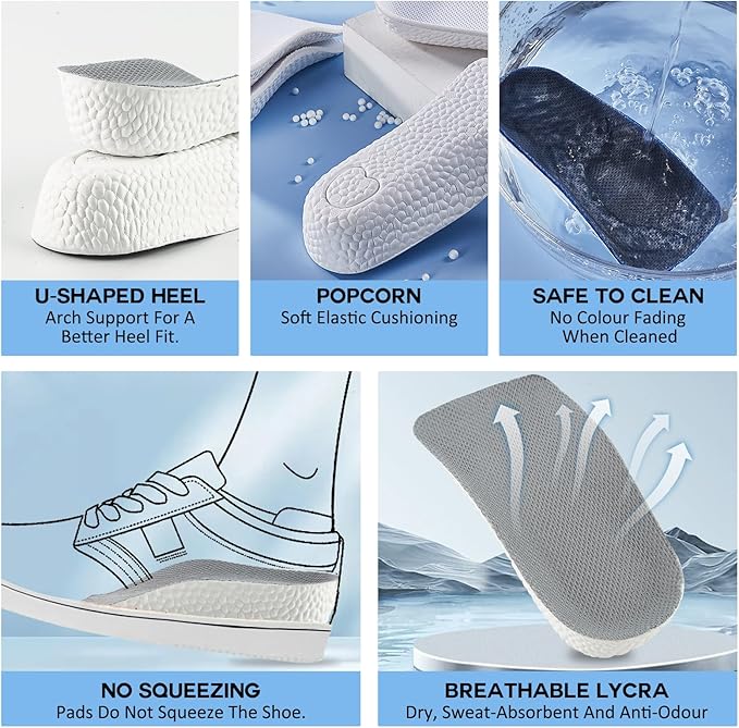 کفی کفش افزایش قد تا ارتفاع 3.5 سانتی متر