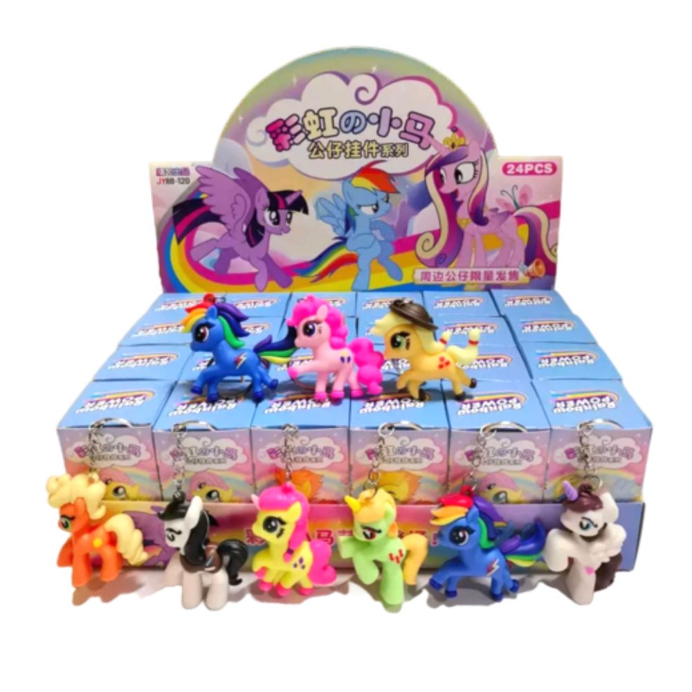 آویز عروسکی شانسی پونی پک 24 عددی