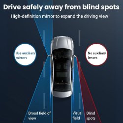 آینه کمکی 2 کاره خودرو کد HB11