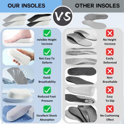 کفی کفش افزایش قد تا ارتفاع 3.5 سانتی متر