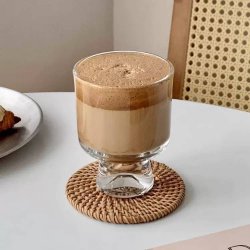 لیوان شیشه‌ای طرح کوهستان بسته 48 عددی