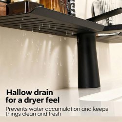 شلف دیواری چسبی سایز 60 سانتی متر