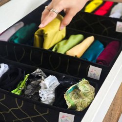 ارگانایزر کشو پارچه‌ای دیواره‌دار