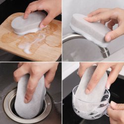 اسفنج ظرفشویی جادویی سه‌لایه بسته 5 عددی