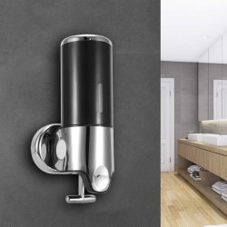 جا مایع دستشویی دیواری مدل دستی تک‌کاپ