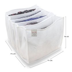 ارگانایزر پارچه‌ای کشو سفید طرح ترکیه مای هوم