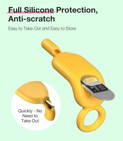 ست 3 عددی سوزن سیم کارت سیلیکونی