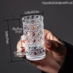 لیوان شات کریستالی لوکس