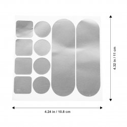 برچسب ترمیم کننده آلومینیومی بسته 5 عددی