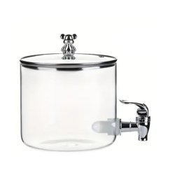 کلمن شیشه‌ای شیر‌دار با ظرفیت 2300ml