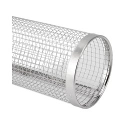 سبد گریل چرخشی استیل 30 سانتی‌متری