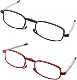 عینک مطالعه تاشو قابل حمل