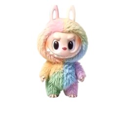 چارم بگ لبوبو طرح رنگین‌کمانی