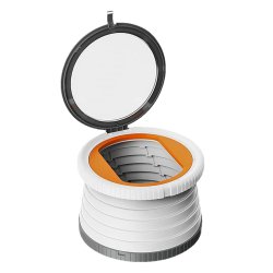 صندلی توالت قابل‌حمل و تاشو