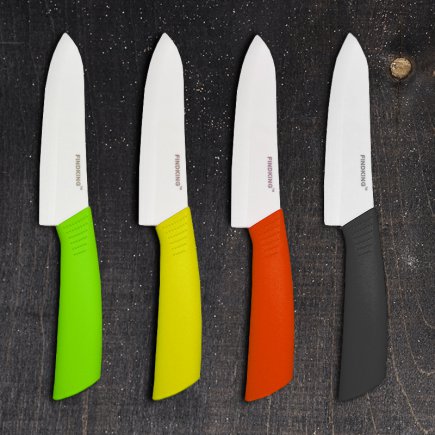 چاقو سرامیکی آشپزخانه فایندکینگ مدل 03 بسته سه عددی