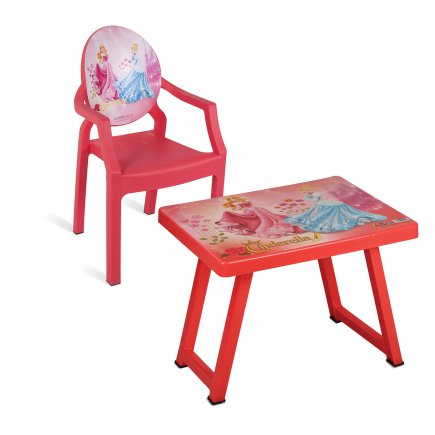 میز و صندلی کودک طرح پرنسس کد 4935